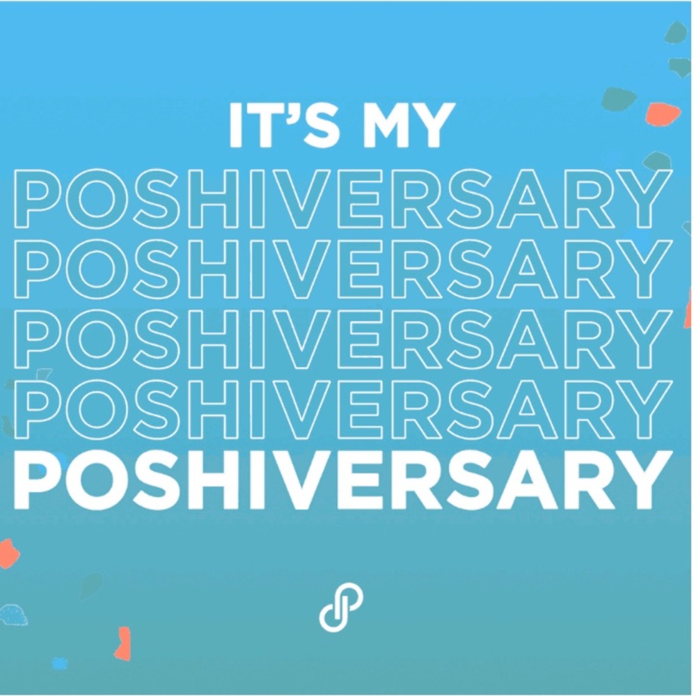 It’s my four year anniversary on Poshmark! 🎉